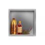 Półka wnękowa 30 cm stal OBIN1NR Balneo Wall-Box No Rim Inox zdj.1