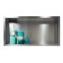 Półka wnękowa 60 cm OBIN4 Balneo Wall-Box One Inox zdj.1