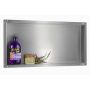 Półka wnękowa 90 cm stal OBIN5NR Balneo Wall-Box No Rim Inox zdj.2