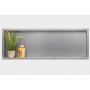 Półka wnękowa 90 cm stal OBIN6NR Balneo Wall-Box No Rim Inox zdj.1