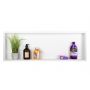 Półka wnękowa 90 cm biała OBWH6NR Balneo Wall-Box No Rim White zdj.2