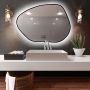 Lustro 100x72 cm z oświetleniem czarny 5904107918839 Baltica Design Bright Stain I zdj.1