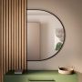 Lustro 80x60 cm czarny 5904107923567 Baltica Design Tiny Border Semi Round zdj.1