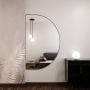 Lustro 150x75 cm czarny 5904107923758 Baltica Design Tiny Border Semi Round zdj.2