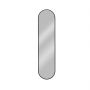 Lustro 60x140 cm owalne czarny 5904107924397 Baltica Design Tiny Border Pastille zdj.2