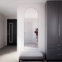 Lustro 50x110 cm srebrny 5904107924854 Baltica Design Tiny Border Pastille Cut zdj.2