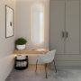 Lustro 40x80 cm owalne srebrny 5904107926179 Baltica Design Tiny Border Pastille zdj.2