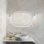 Lustro 40x80 cm owalne srebrny 5904107926179 Baltica Design Tiny Border Pastille zdj.3