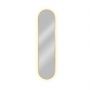 Lustro 60x140 cm owalne z oświetleniem złoty 5904107929019 Baltica Design Tiny Border Pastille zdj.1