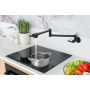 Bateria kuchenna ścienna czarna 830135B Berg Pot Filler zdj.5