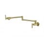 Bateria kuchenna ścienna złoto/stare złoto 830135BG Berg Pot Filler zdj.1