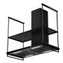 Okap przyścienny 120 cm czarny FRAOPKLDBK1201 Berg Frame zdj.1