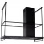 Okap przyścienny 120 cm czarny FRAOPKLDBK1201 Berg Frame zdj.4