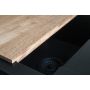 Zlewozmywak granitowy 78x50 cm czarny BRQ1911BK Berg Hobart zdj.6