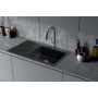 Zlewozmywak ceramiczny 86x51 cm czarny BRZ19C11P Berg Grazia zdj.3