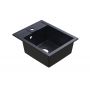 Zlewozmywak granitowy 50x40 cm czarny-szary/grafitowy/onyx ZHB14103 Berg Solo zdj.1