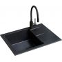 Zlewozmywak z baterią onyx/czarny ZZH1411ABFBK Berg Black zdj.1