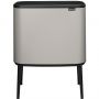 Kosz na śmieci 36 l szary 254987 Brabantia Bo Touch Bin zdj.1
