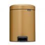Kosz na śmieci 5 l żółty 255120 Brabantia NewIcon zdj.1