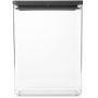 Pojemnik do przechowywania 22.1x11.1x29.6 cm przezroczysty-czarny 229985 Brabantia Tasty+ zdj.1