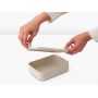 Pojemnik 20x13.5x5.5 cm beżowy 241109 Brabantia Make & Take zdj.5
