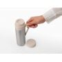 Kubek termiczny 10x7.1x22.6 cm beżowy-stal 244780 Brabantia Make & Take zdj.5