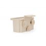 Organizer 17.1x12.7x10.6 cm beżowy 252129 Brabantia Sink Side zdj.3