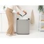 Pojemnik na odpady 60 l szary 255106 Brabantia Bo Touch Bin zdj.5