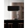 Okap kuchenny 90 cm wyspowy czarny CDW9001B Ciarko Design Mono W zdj.3