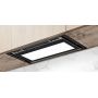 Okap kuchenny 60 cm podszafkowy czarny CDZ6001C Ciarko Design SU Mini zdj.5