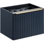 Szafka 80x45.5x46 cm podumywalkowa wisząca niebieska SANTAFEDEEPBLUE8280C2S Comad Santa Fe Deep Blue zdj.1