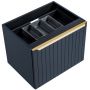 Szafka 80x45.5x46 cm podumywalkowa wisząca niebieska SANTAFEDEEPBLUE8280C2S Comad Santa Fe Deep Blue zdj.4
