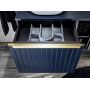 Szafka 80x45.5x46 cm podumywalkowa wisząca niebieska SANTAFEDEEPBLUE8280C2S Comad Santa Fe Deep Blue zdj.3