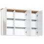 Szafka 100x20x69.4 cm z lustrem biała BALIWHITE845FSC Comad Bali White zdj.3