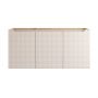 Szafka 120x46x57 cm dab-beżowa LUXORBEIGE821203D Comad Luxor Beige zdj.1