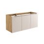 Szafka 120x46x57 cm dab-beżowa LUXORBEIGE821203D Comad Luxor Beige zdj.3