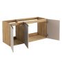 Szafka 120x46x57 cm dab-beżowa LUXORBEIGE821203D Comad Luxor Beige zdj.4