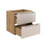 Szafka 60x46x57 cm dab-beżowa LUXORBEIGE82602S Comad Luxor Beige zdj.4