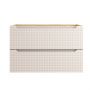 Szafka 90x46x57 cm dab-beżowa LUXORBEIGE82902S Comad Luxor Beige zdj.3