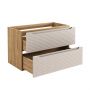 Szafka 90x46x57 cm dab-beżowa LUXORBEIGE82902S Comad Luxor Beige zdj.4