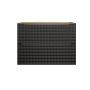 Szafka 80x46x57 cm czarna-dab LUXORBLACK82802S Comad Luxor Black zdj.3