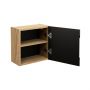 Szafka 35x19x35 cm czarna-dab LUXORBLACK83351DQ Comad Luxor Black zdj.4