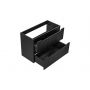 Szafka 80x39x57 cm podumywalkowa wisząca czarna NOVABLACKD282802S Comad Nova Black zdj.5