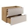 Szafka 80x46x57 cm dab-beżowa OCEANBEIGE82802S Comad Ocean Beige zdj.4
