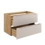 Szafka 90x46x57 cm dab-beżowa OCEANBEIGE82902S Comad Ocean Beige zdj.4