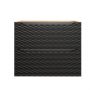 Szafka 70x46x57 cm czarna-dab OCEANBLACK82702S Comad Ocean Black zdj.3