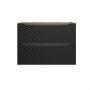 Szafka 80x46x57 cm czarna-dab OCEANBLACK82802S Comad Ocean Black zdj.3