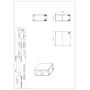 Regał 20x46 cm SANTAFEBLACK8101A Comad Santa Fe Black zdj.3