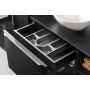 Szafka 80x46x45.6 cm podumywalkowa wisząca czarna SANTAFEBLACK8280B2S Comad Santa Fe Black zdj.6