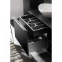Szafka 80x46x45.6 cm podumywalkowa wisząca czarna SANTAFEBLACK8280B2S Comad Santa Fe Black zdj.8